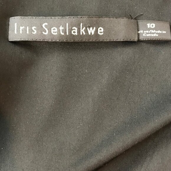Iris Setlakwe Vibrant Flowing Neutral Top Size 10 - Picture 7 of 7